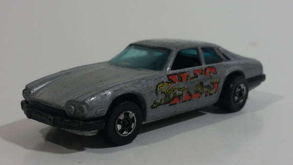 Vintage 1978 Hot Wheels Flying Colors Jaguar XJS Grey Die Cast Toy Car Vehicle - Hong Kong