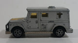 Vintage Majorette No. 204 Bank Security Grey 1/57 Scale Die Cast Toy Car Vehicle