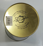 2010 Cardew Design N.A. Inc. Disney Alice In Wonderland's Cafe Rabbit "I'm Late! I'm Late!" 6" Tall Cylindrical Shaped Tin Metal Container