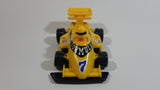 Regal Greetings and Gifts No. 8048 Plastic Yellow Formula-1 Race Car #7 "Mobil" 7 In 1 Organiser New in Box