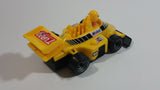 Regal Greetings and Gifts No. 8048 Plastic Yellow Formula-1 Race Car #7 "Mobil" 7 In 1 Organiser New in Box