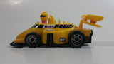 Regal Greetings and Gifts No. 8048 Plastic Yellow Formula-1 Race Car #7 "Mobil" 7 In 1 Organiser New in Box
