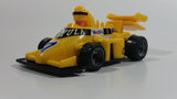Regal Greetings and Gifts No. 8048 Plastic Yellow Formula-1 Race Car #7 "Mobil" 7 In 1 Organiser New in Box
