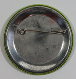 Vintage 1980 Peyo W. Berrie Co. Smurfs "Soccer Smurf" Baby Blue Round Button Pin