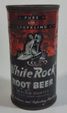 1960s White Rock Beverages Pure and Sparkling Root Beer 10 fl oz Puncture Flat Top Soda Can - Mira Can