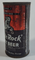 1960s White Rock Beverages Pure and Sparkling Root Beer 10 fl oz Puncture Flat Top Soda Can - Mira Can