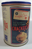 Cracker Jacks Always on Top World's Famous Confections Baseball 8" Tall Tin Metal Canister