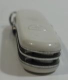 Rare Vintage Rostfrei Switzerland Swiss Army Officier Suisse Stainless Steel White Multi Tool Folding Pocket Knife