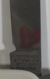 Rare Vintage Rostfrei Switzerland Swiss Army Officier Suisse Stainless Steel White Multi Tool Folding Pocket Knife