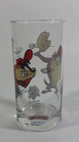 1998 Smucker's Collectables Warner Bros. Baseball Themed Taz Tasmansian Devil Cartoon Character Small Drinking Glass
