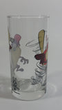1998 Smucker's Collectables Warner Bros. Baseball Themed Taz Tasmansian Devil Cartoon Character Small Drinking Glass