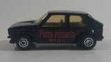 Maisto VW Golf GTI Pizza Pizzaria 967-1111 Black Die Cast Toy Car Vehicle