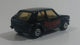 Maisto VW Golf GTI Pizza Pizzaria 967-1111 Black Die Cast Toy Car Vehicle