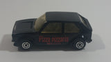 Maisto VW Golf GTI Pizza Pizzaria 967-1111 Black Die Cast Toy Car Vehicle