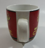 Tommy's Brand Balanced Blend Coffee Red Ceramic Coffee Mug Cup