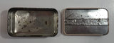 2003 Art CoCo Mint Company Canada Peppermints Pocket Size Tin Metal Container with Sliding Lid