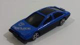 Unknown Brand Super Police Cop Blue Die Cast Toy Car Vehicle