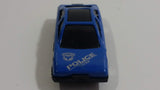 Unknown Brand Super Police Cop Blue Die Cast Toy Car Vehicle