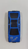 Unknown Brand Super Police Cop Blue Die Cast Toy Car Vehicle