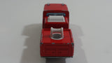 Vintage Majorette Pompier Fire Ladder Truck No. 207 Red 1/100 Scale Die Cast Toy Car Firefighting Rescue Emergency Vehicle