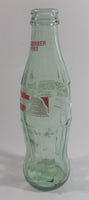 December 1993 Coca-Cola Classic Commemorative Santa Claus Christmas Themed 7 1/2" Tall 8 Fl oz. 237mL Glass Soda Pop Bottle