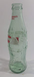 December 1993 Coca-Cola Classic Commemorative Santa Claus Christmas Themed 7 1/2" Tall 8 Fl oz. 237mL Glass Soda Pop Bottle