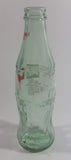 December 1993 Coca-Cola Classic Commemorative Santa Claus Christmas Themed 7 1/2" Tall 8 Fl oz. 237mL Glass Soda Pop Bottle