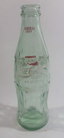 December 1993 Coca-Cola Classic Commemorative Santa Claus Christmas Themed 7 1/2" Tall 8 Fl oz. 237mL Glass Soda Pop Bottle