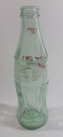 December 1993 Coca-Cola Classic Commemorative Santa Claus Christmas Themed 7 1/2" Tall 8 Fl oz. 237mL Glass Soda Pop Bottle