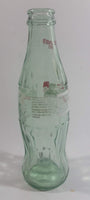 December 1993 Coca-Cola Classic Commemorative Santa Claus Christmas Themed 7 1/2" Tall 8 Fl oz. 237mL Glass Soda Pop Bottle