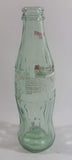 December 1993 Coca-Cola Classic Commemorative Santa Claus Christmas Themed 7 1/2" Tall 8 Fl oz. 237mL Glass Soda Pop Bottle