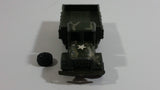 Vintage Zylmex T433 MASH-7 8A-43 USA 8804 Cargo Truck Army Camouflage Green Die Cast Toy Car Vehicle - Wheel Broken Off