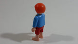 Geobra Playmobil Red Haired Pirate Boy Red Shorts Blue Top 2" Tall Toy Figure