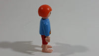 Geobra Playmobil Red Haired Pirate Boy Red Shorts Blue Top 2" Tall Toy Figure