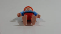 Geobra Playmobil Red Haired Pirate Boy Red Shorts Blue Top 2" Tall Toy Figure