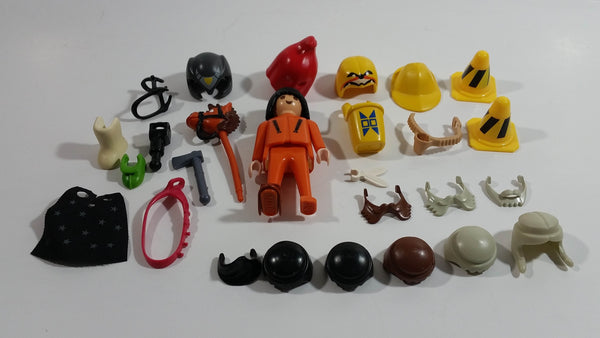 Mixed Lot of Geobra Playmobil Toy Figures and Accessories