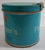 Vintage Early 1970s Player's Navy Cut Cigarette Tobacco 200g Blue Tin Can