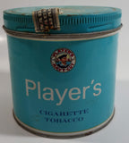 Vintage Early 1970s Player's Navy Cut Cigarette Tobacco 200g Blue Tin Can