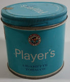 Vintage Early 1970s Player's Navy Cut Cigarette Tobacco 200g Blue Tin Can