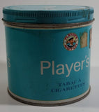 Vintage Early 1970s Player's Navy Cut Cigarette Tobacco 200g Blue Tin Can