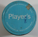 Vintage Early 1970s Player's Navy Cut Cigarette Tobacco 200g Blue Tin Can