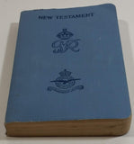 1939 RCAF Royal Canadian Air Force New Testament Bible - No Name Assigned