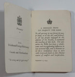 1939 RCAF Royal Canadian Air Force New Testament Bible - No Name Assigned