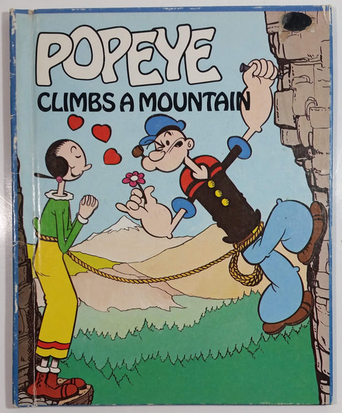 Vintage 1983 Wonder Books Popeye Climbs a Mountain by Charles Spain Verral