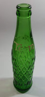 Rare Vintage 1961 Teem Lemon Lime Drink Green Embossed Glass 10 Fl oz Beverage Bottle
