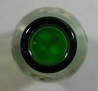 Rare Vintage 1961 Teem Lemon Lime Drink Green Embossed Glass 10 Fl oz Beverage Bottle