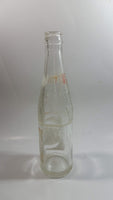 Vintage 1956 Sparkling Pepsi Cola Soda Pop Red and White 10 Fl oz Clear Glass Beverage Bottle Montreal