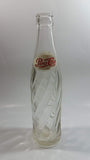Vintage 1966 Dual Logo Pepsi-Cola Pepsi 10 Fl oz. Clear Twist Soda Pop Bottle