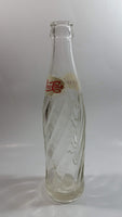 Vintage 1966 Dual Logo Pepsi-Cola Pepsi 10 Fl oz. Clear Twist Soda Pop Bottle
