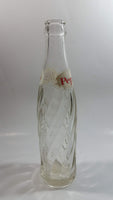 Vintage 1966 Dual Logo Pepsi-Cola Pepsi 10 Fl oz. Clear Twist Soda Pop Bottle